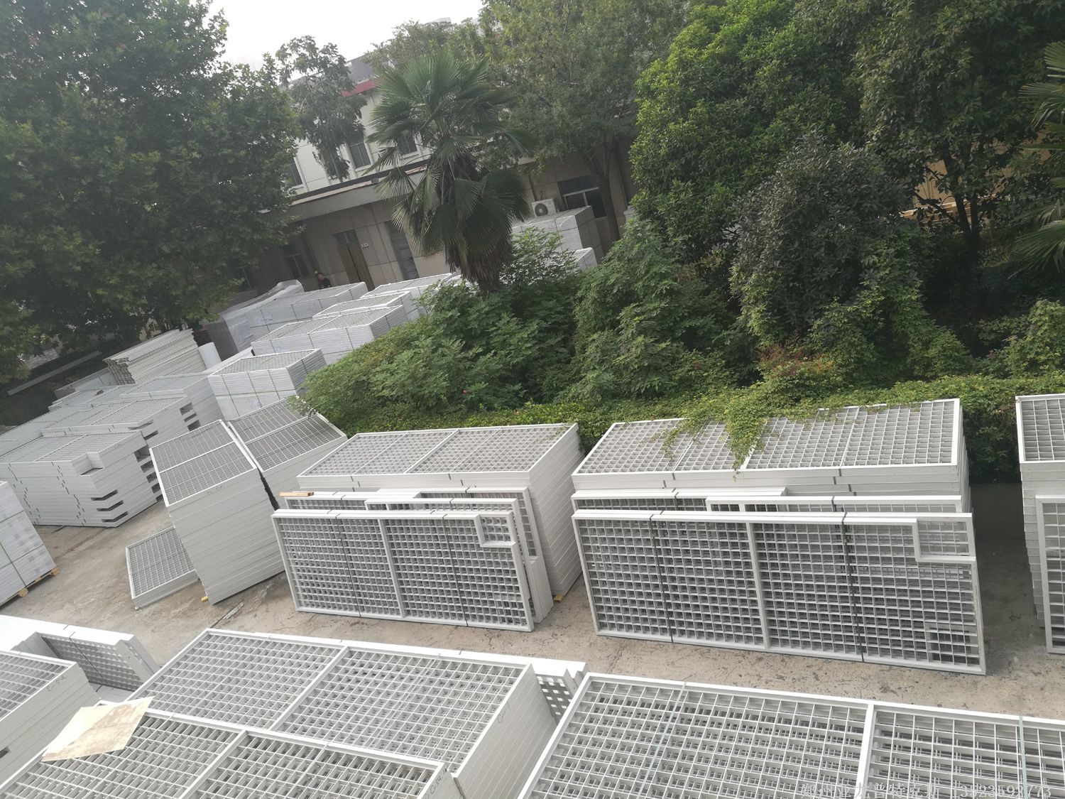 玻璃鋼通風(fēng)墻-電解鋁/碳素廠車間使用，耐腐蝕高溫